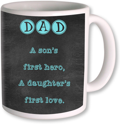 

PhotogiftsIndia Happy Fathers Day 046 Ceramic Mug(350 ml), White