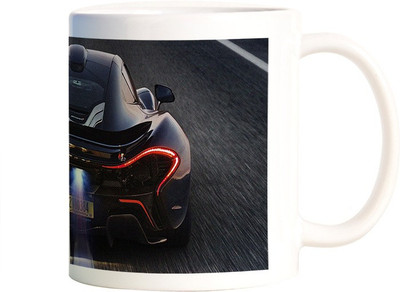

Rangeele Inkers The transporter Car Ceramic Mug(300 ml), Multicolor