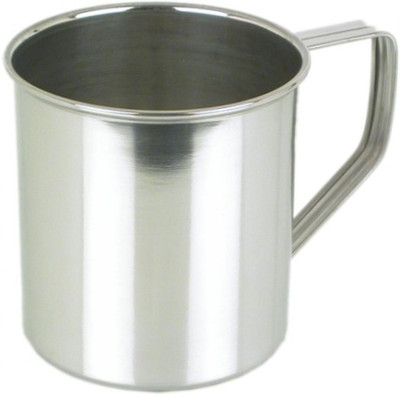 

Mayur Exports 11 cm Stainless Steel Mug(180 ml), Silver
