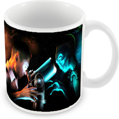 

Sleep Nature's SN-MG-853 Ceramic Mug(350 ml), Multicolor