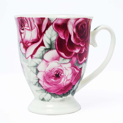 

Painting Mantra Love Ceramic Mug, Purple