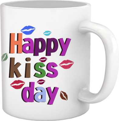 28% OFF on TIED RIBBONS Happy Kiss Day with Lips Coffee Ceramic Coffee Mug(350 ml) 28% OFF on TIED RIBBONS Happy Kiss Day with Lips Coffee Ceramic Coffee Mug(350 ml)