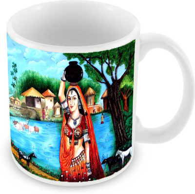 

Sleep Nature's SN-MG-262 Ceramic Mug(350 ml), Multicolor