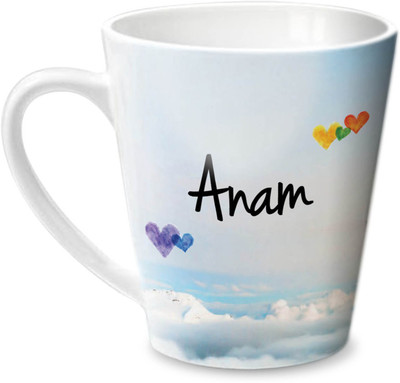 

Hot Muggs Simply Love You Anam Conical Ceramic Mug(350 ml)