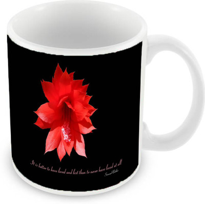 

Sleep Nature's SN-MG-1047 Ceramic Mug(350 ml), Red