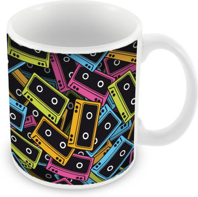 

Sleep Nature's SN-MG-2148 Ceramic Mug(350 ml), Multicolor