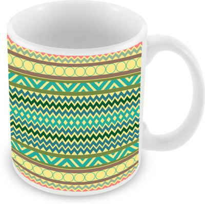 

Sleep Nature's SN-MG-2705 Ceramic Mug(350 ml), Multicolor