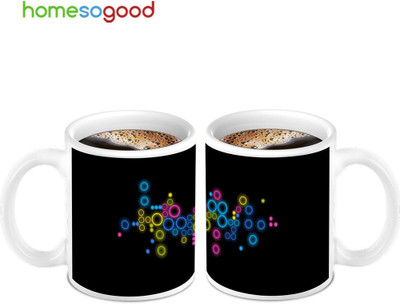 45% OFF on Homesogood Circle Bars Coffee Ceramic Mug(280 ml, Pack of 2) 45% OFF on Homesogood Circle Bars Coffee Ceramic Mug(280 ml, Pack of 2)