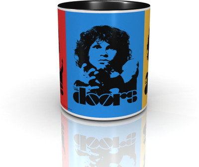 

Bravado Jim Morrison Popart Ceramic Mug(350 ml)