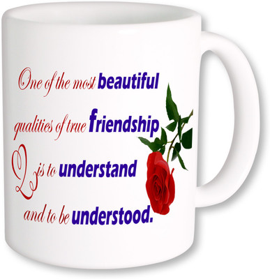 

PhotogiftsIndia Happy Friendship Day 086 Ceramic Mug(350 ml), Multicolor