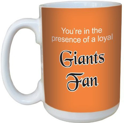 

Tree-Free Greetings Greetings lm44100 Giants Baseball Fan Ceramic with Full-Sized Handle, 15-Ounce Ceramic Mug(60 ml), Multicolor