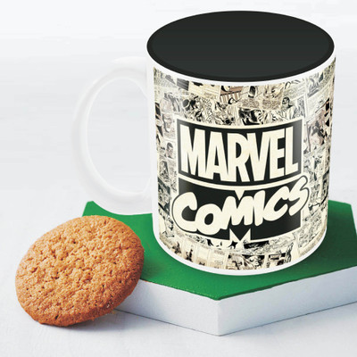 

Marvel Marvel Comics Art Officially Licensed Ceramic Mug(350 ml), Multicolor