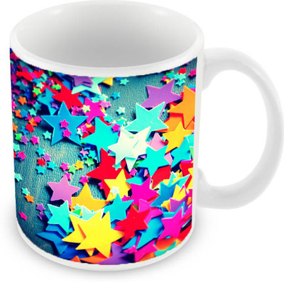 

Sleep Nature's SN-MG-184 Ceramic Mug(350 ml), Multicolor