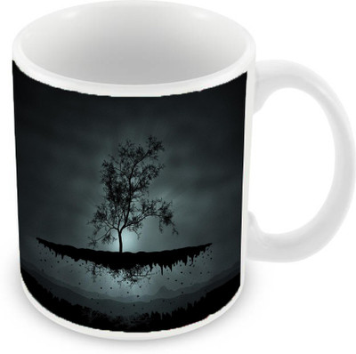 

Sleep Nature's SN-MG-1885 Ceramic Mug(350 ml), Black