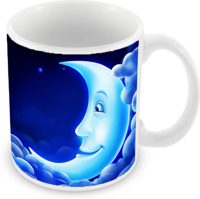 

Sleep Nature's SN-MG-35 Ceramic Mug(350 ml), Blue