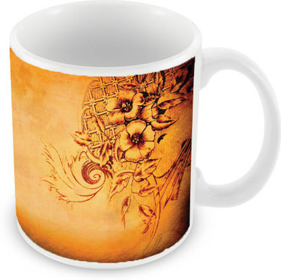 

Sleep Nature's SN-MG-1466 Ceramic Mug(350 ml), Yellow