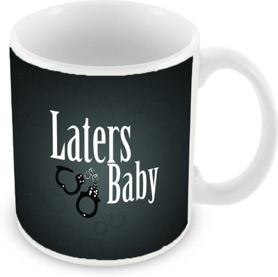 

Sleep Nature's SN-MG-2691 Ceramic Mug(350 ml), Black