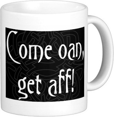 41% OFF on Exoctic Silver Bhag Bhag DK Bose A002 Ceramic Coffee Mug(350 ml)