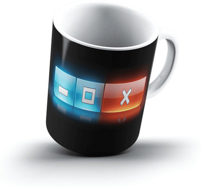 

Ucard Life In Windows Buttons1011 Bone China, Ceramic, Porcelain Mug(325 ml)