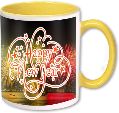 

Heyworlds new year gifts 0059 Ceramic Mug(325 ml), Multicolor