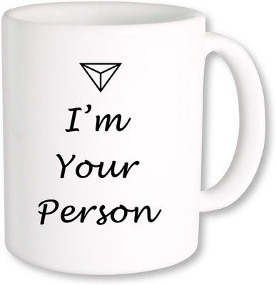 

PhotogiftsIndia I Am Your Person 02 Ceramic Mug(325 ml), Multicolor