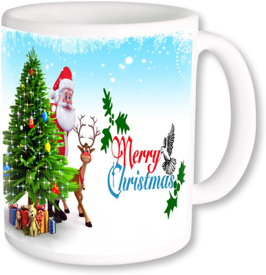 

PhotogiftsIndia Merry Christmas 020 Ceramic Mug(325 ml), Multicolor