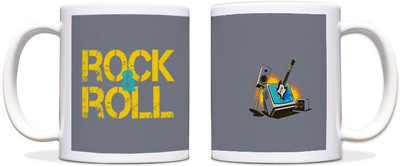 54% OFF on ShopMantra Rock N Roll Black Ceramic Mug(300 ml) 54% OFF on ShopMantra Rock N Roll Black Ceramic Mug(300 ml)