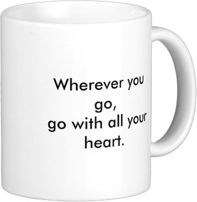 

Exoctic Silver Mast Quotes A060 Ceramic Mug(250 ml), Black;white