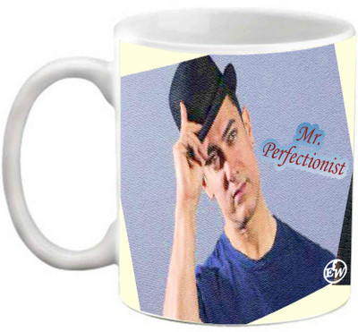 

EFW I LOVE AAMIR KHAN MR. PERFECTIONIST PRINTED CERAMIC Ceramic Mug(325 ml), White