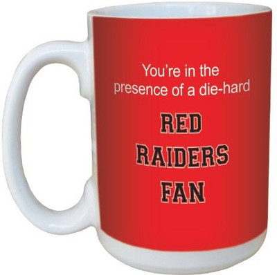 

Tree-Free Greetings Greetings lm44580 Red Raiders College Football Fan Ceramic with Full-Sized Handle, 15-Ounce Ceramic Mug(60 ml)