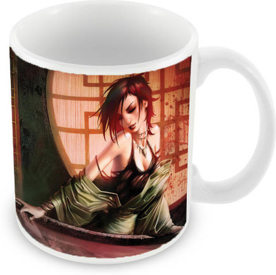

Sleep Nature's SN-MG-1989 Ceramic Mug(350 ml), Multicolor