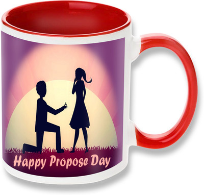 

PhotogiftsIndia happy propose day 002 Ceramic Mug(325 ml)