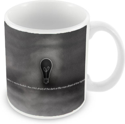 

Sleep Nature's SN-MG-2467 Ceramic Mug(350 ml), Black