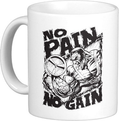 

Exoctic Silver MUG37 Ceramic Mug(250 ml), White