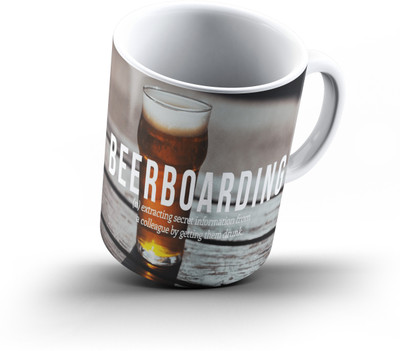 

Ucard Beerboarding Wordplay784 Bone China, Ceramic, Porcelain Mug(325 ml)