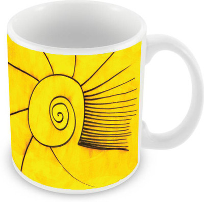 

Sleep Nature's SN-MG-2362 Ceramic Mug(350 ml), Yellow