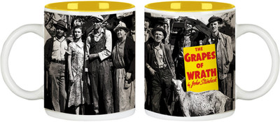 

Posterboy Grapes of Wrath Ceramic Mug(350 ml), Multicolor
