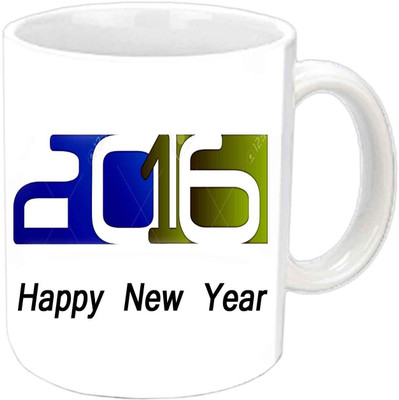 

Raj Laxmi New generation new year cup Ceramic Mug(350 ml)