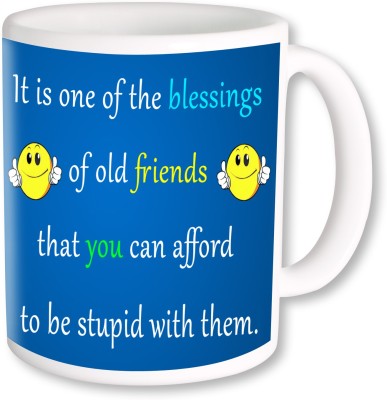 

PhotogiftsIndia Happy Friendship Day 094 Ceramic Mug(350 ml), Multicolor