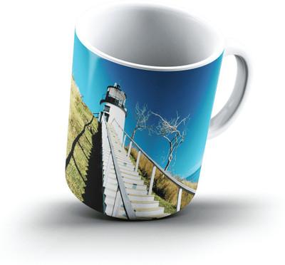 

Ucard Owls Head Lighthouse Rockland Maine2565 Bone China, Ceramic, Porcelain Mug(325 ml), Multicolor
