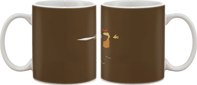 

Artifa Man With Sword Porcelain, Ceramic Mug(350 ml), Multicolor