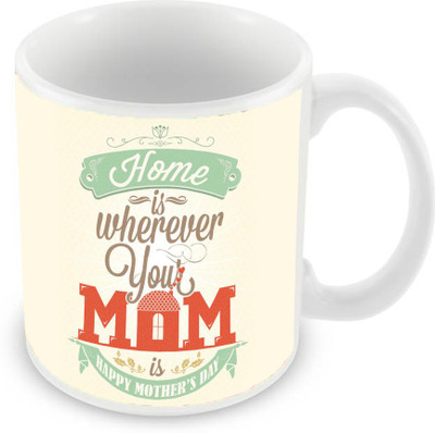 Sleep Nature's SN-MG-2818 Ceramic Mug(350 ml), Multicolor