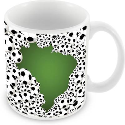

Sleep Nature's SN-MG-1191 Ceramic Mug(350 ml), Multicolor