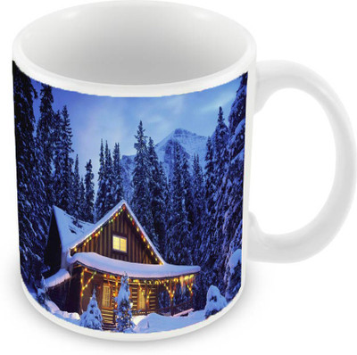 

Sleep Nature's SN-MG-374 Ceramic Mug(350 ml), Blue