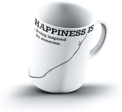 

Ucard Happiness Is1944 Bone China, Ceramic, Porcelain Mug(325 ml)