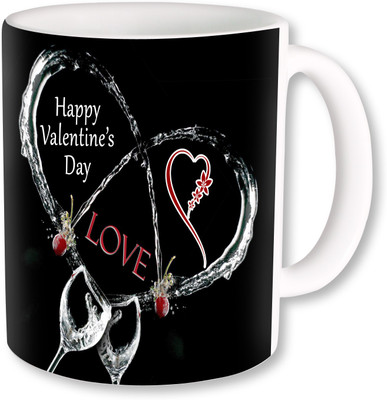 

PhotogiftsIndia happy valentine day 057 Ceramic Mug(325 ml), Multicolor