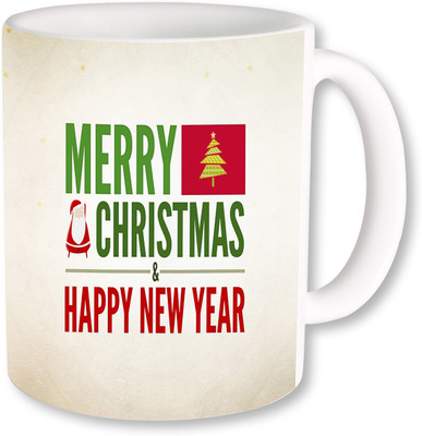 

PhotogiftsIndia Merry Christmas 062 Ceramic Mug(325 ml), Multicolor