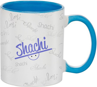

SKY TRENDS Shachi Birthday Gift Coffee 350 ML Ceramic Mug(350 ml), Multicolor