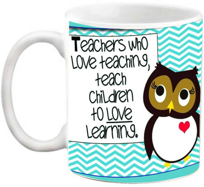 

EFW TEACHER - GOOD TEACHER INSPIRES HOPE Ceramic Mug(325 ml), White