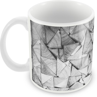 

Posterboy Triangles Ceramic Mug(350 ml), Multicolor